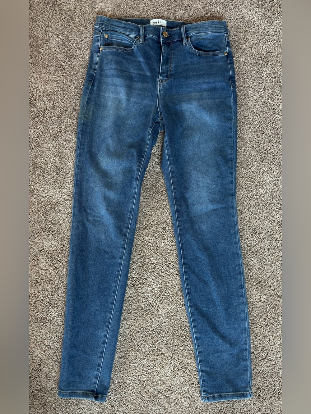 Nicole Miller Dark Blue Skinny Jeans